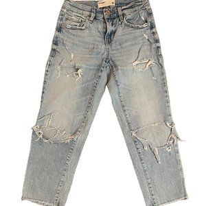 Garage Distressed Light Wash Jeans